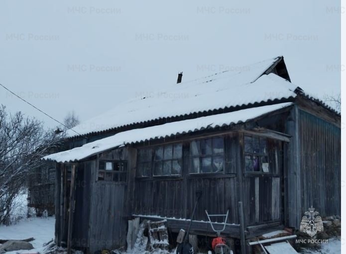 Пожар в Козельском районе, д. Васильевка, ул. Садовая